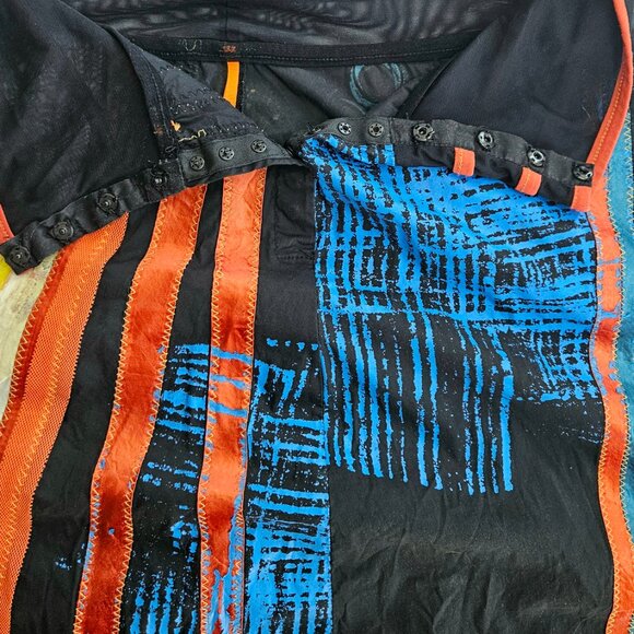 Vtg Save the Queen Patchwork Skirt — Italian Art-to-Wear, Size M Whimsical - Picture 11 of 17